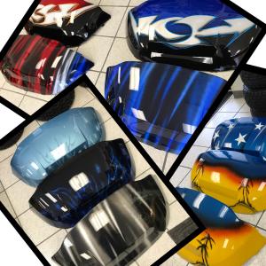 Airbrush Golf Cart Bodies